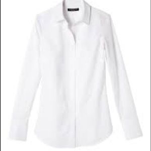 White Riley Tailored Fit Dress Shirt